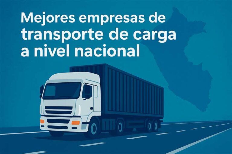 Mejores empresas de transporte de carga a nivel nacional